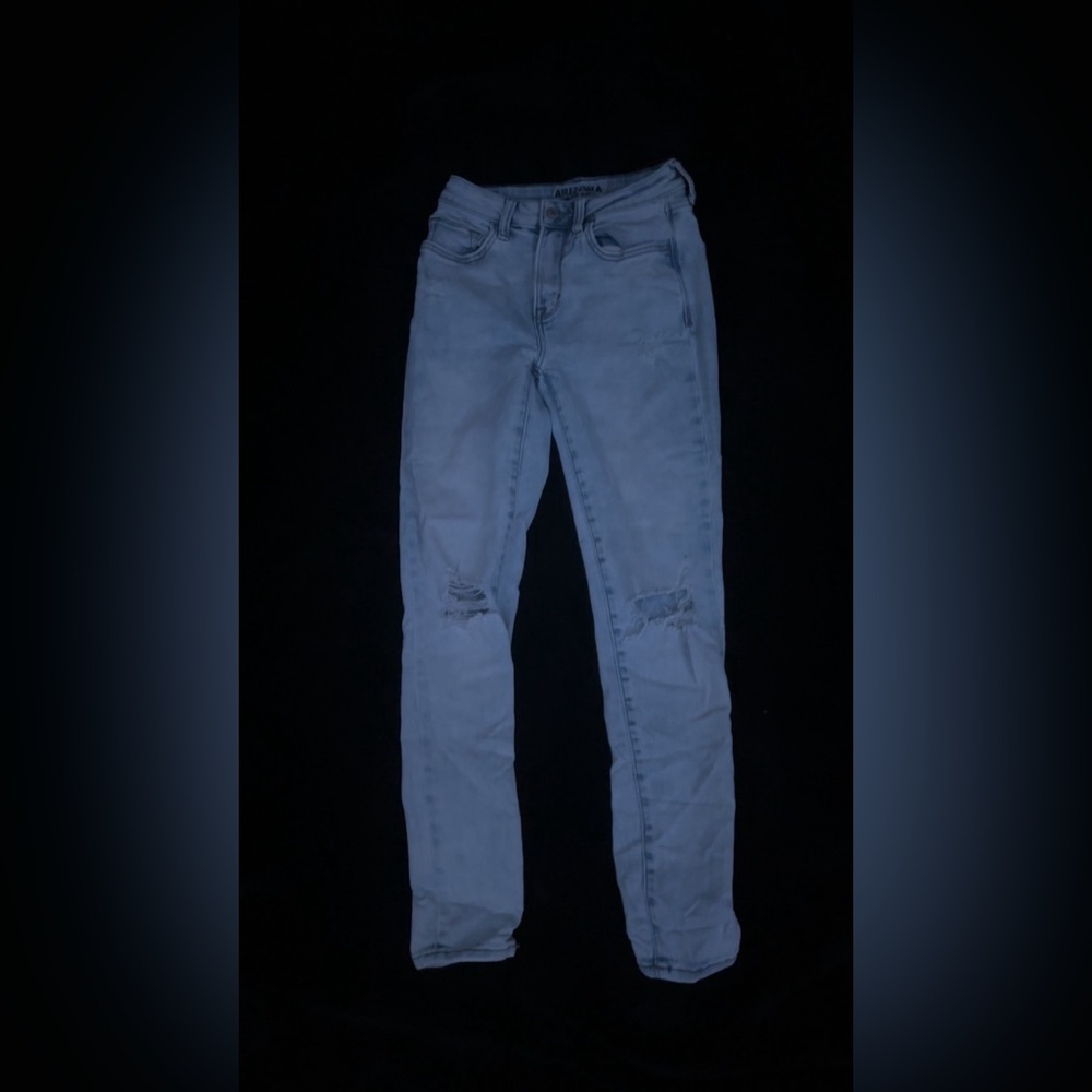 These are size 3 Arizona jeans